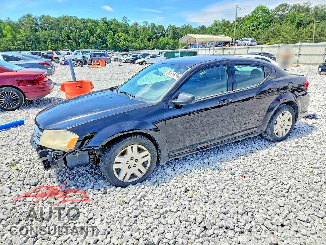 DODGE AVENGER 2013 - 1C3CDZAB2DN724968