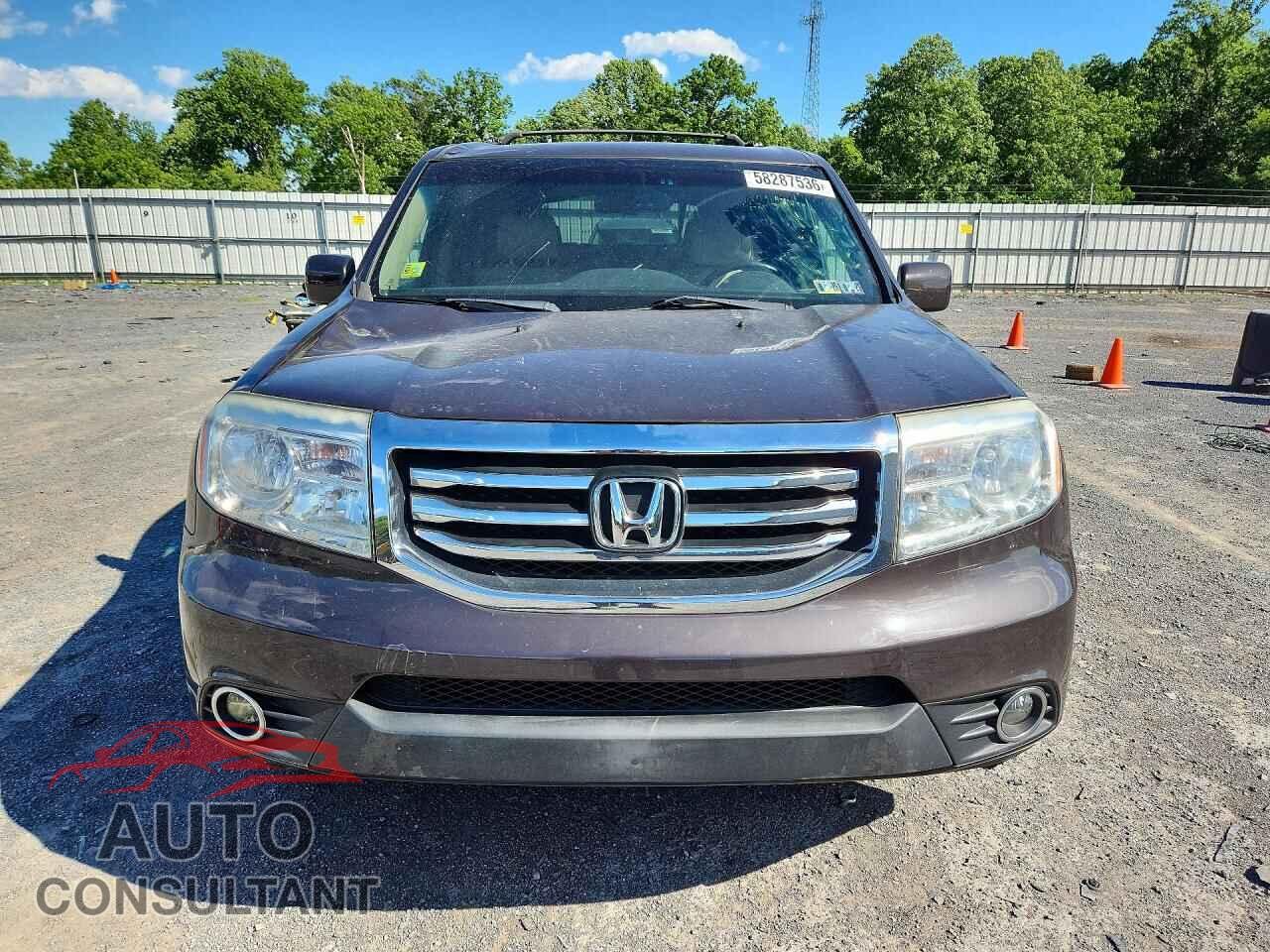 HONDA PILOT 2012 - 5FNYF4H6XCB016214
