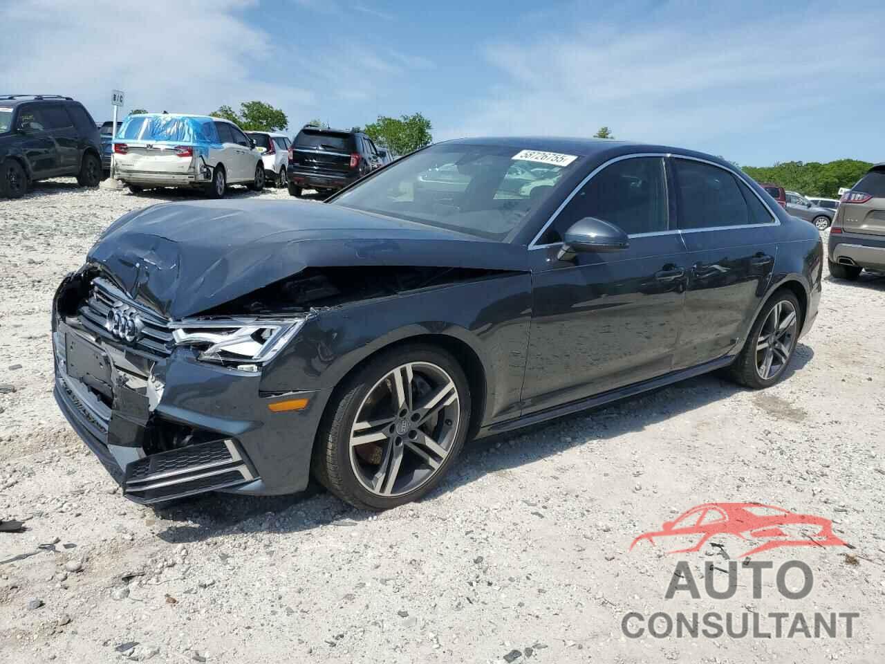 AUDI A4 2018 - WAUENAF45JN000603
