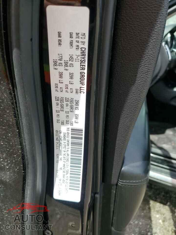 DODGE DURANGO 2012 - 1C4RDJAG6CC104444