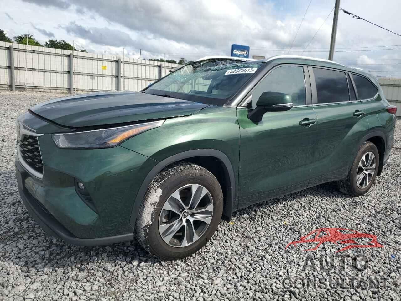 TOYOTA HIGHLANDER 2023 - 5TDKDRBHXPS500758