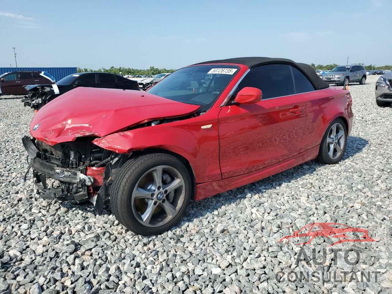 BMW 1 SERIES 2012 - WBAUN7C58CVM26395