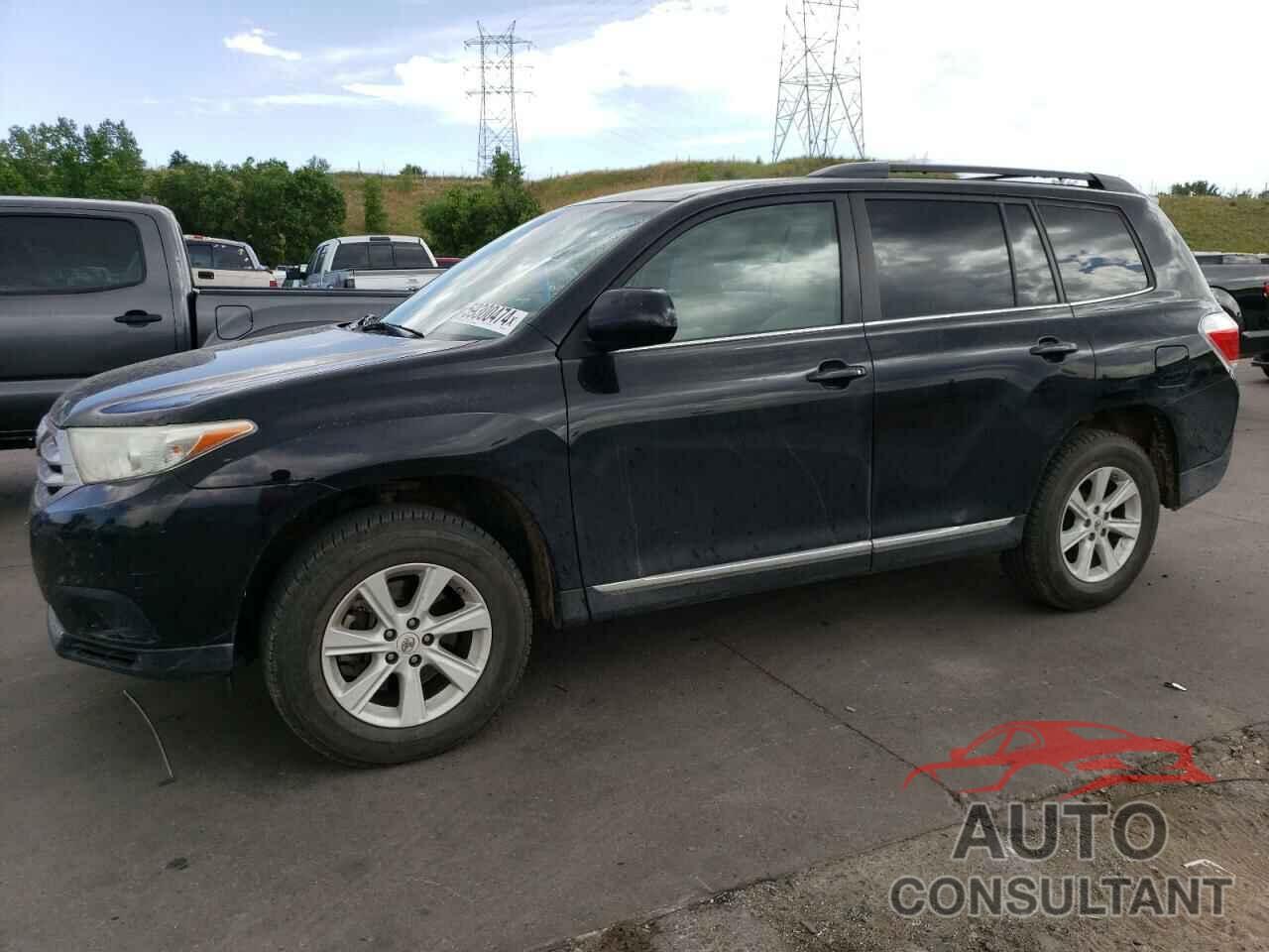 TOYOTA HIGHLANDER 2013 - 5TDBK3EHXDS211468