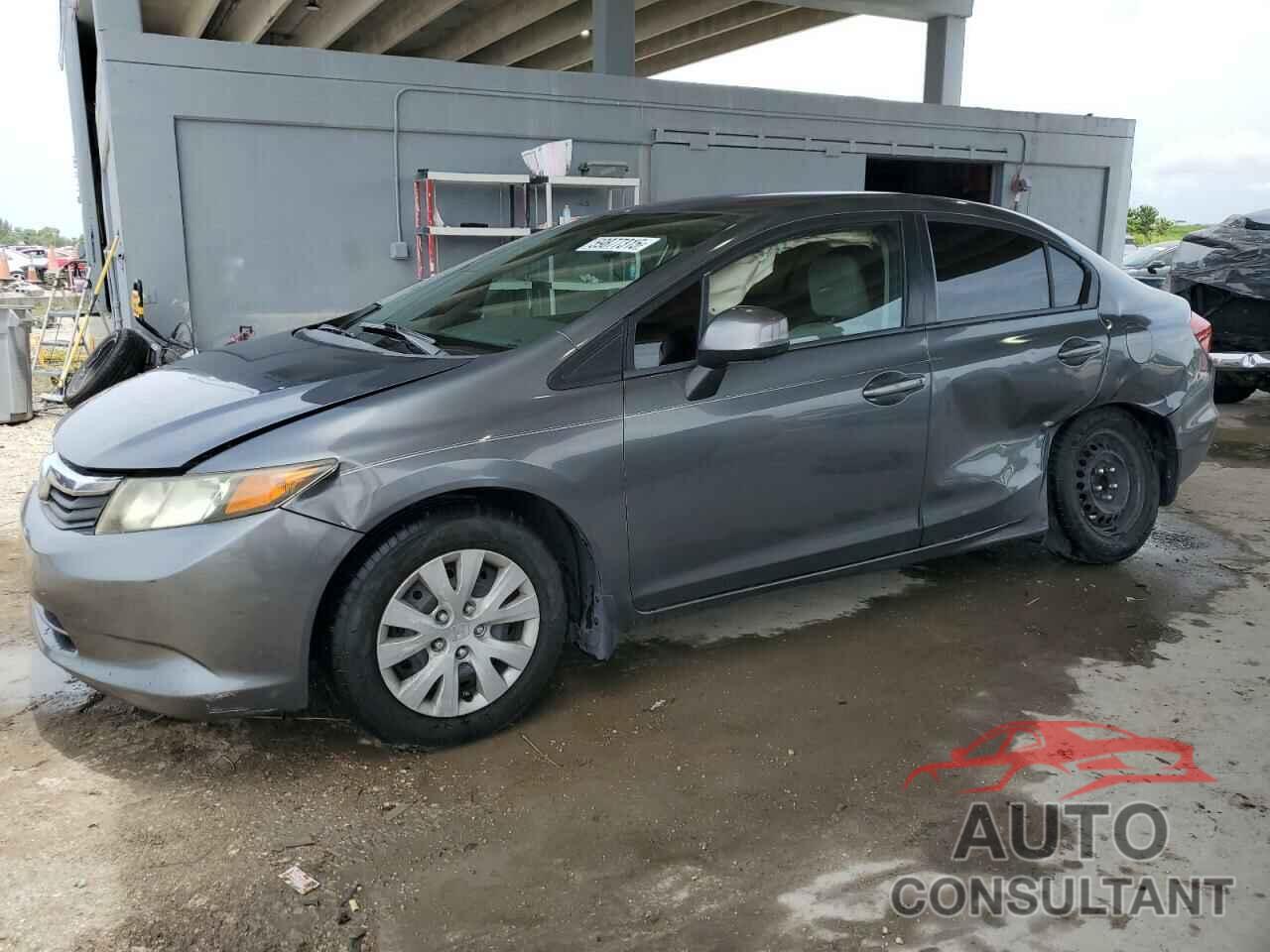 HONDA CIVIC 2012 - 2HGFB2F56CH302803