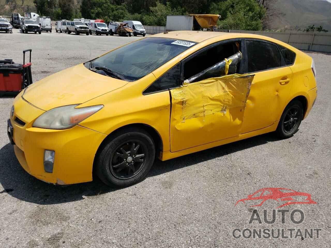 TOYOTA PRIUS 2011 - JTDKN3DU1B0301131