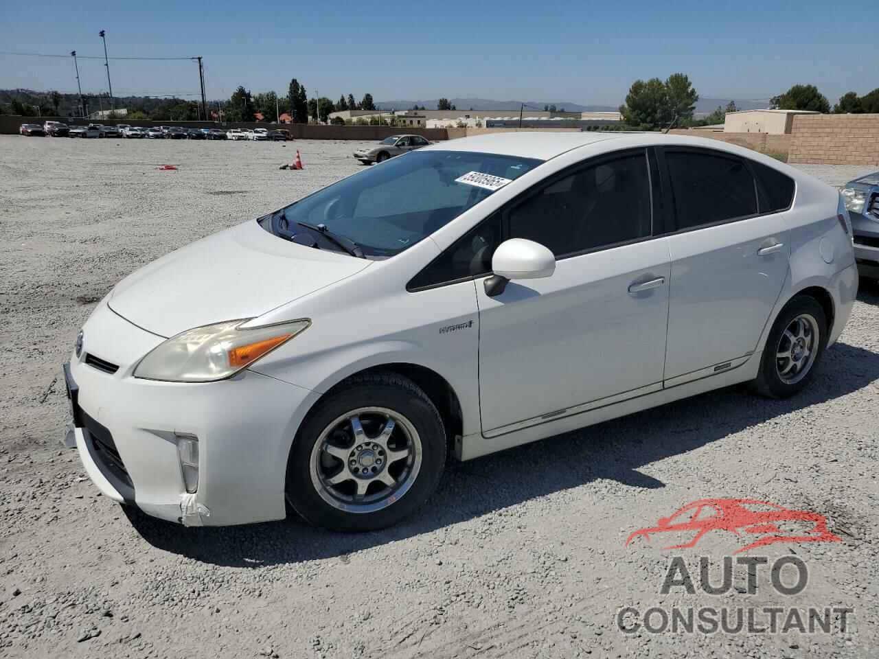 TOYOTA PRIUS 2012 - JTDKN3DU8C5449555