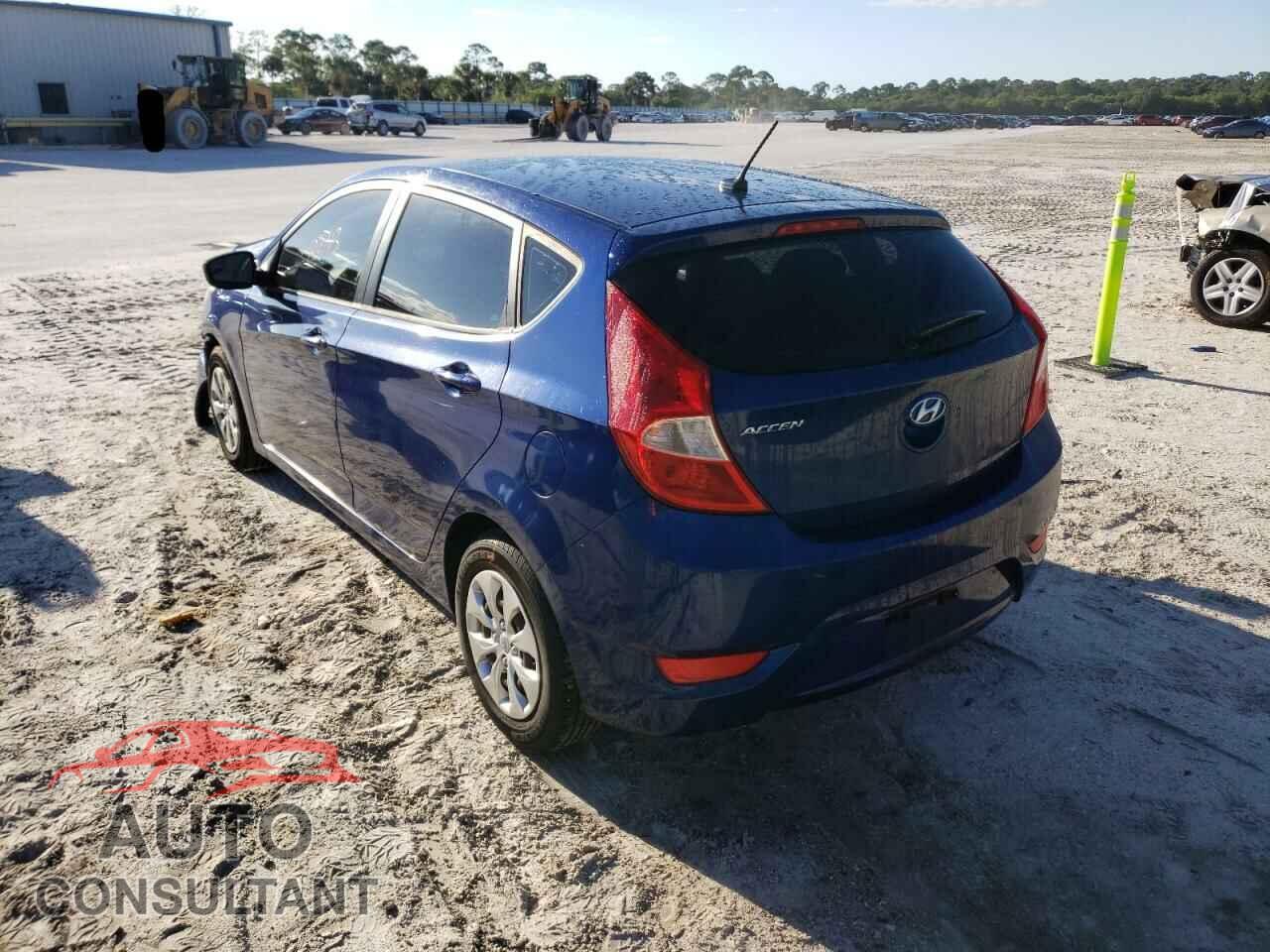 HYUNDAI ACCENT 2016 - KMHCT5AE9GU263324