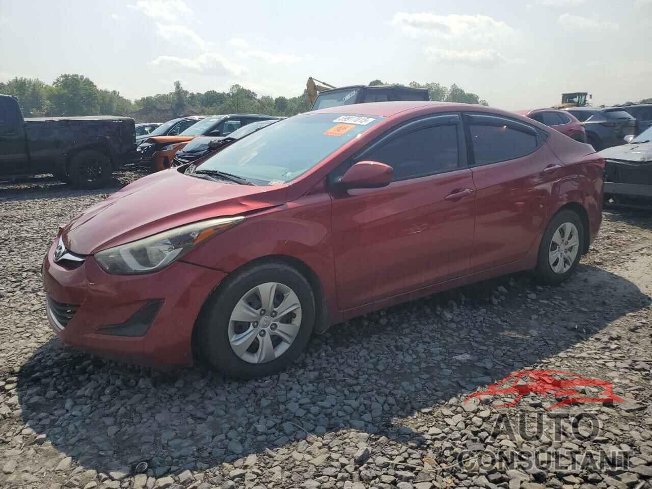 HYUNDAI ELANTRA 2016 - 5NPDH4AE0GH664131