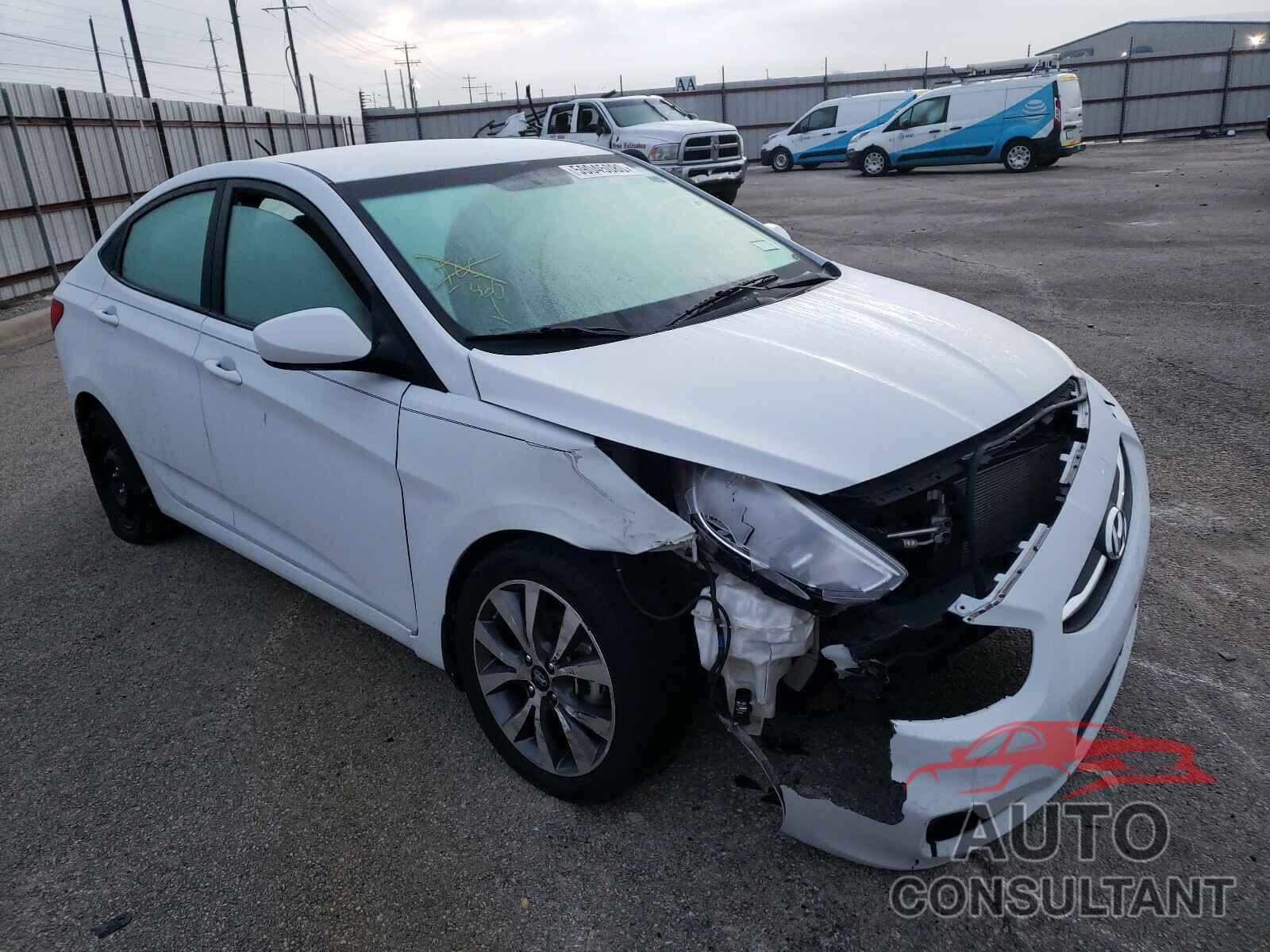 HYUNDAI ACCENT 2017 - KMHCT4AE8HU380131