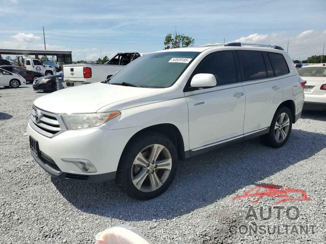 TOYOTA HIGHLANDER 2012 - 5TDDK3EHXCS126203