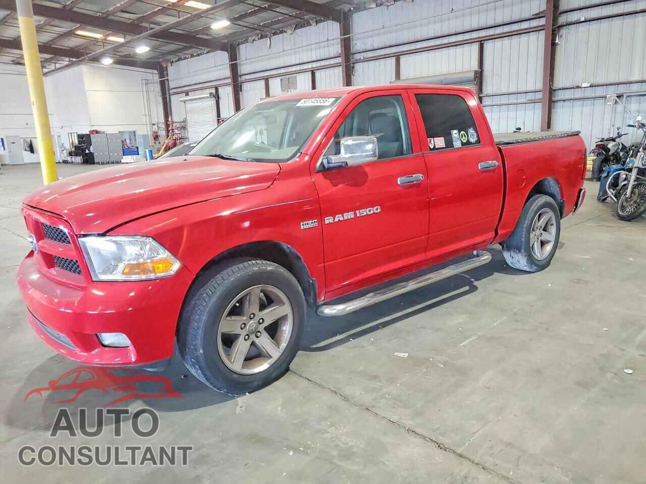 DODGE RAM 1500 2012 - 1C6RD6KT8CS281177