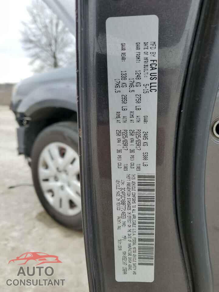 DODGE JOURNEY 2015 - 3C4PDCAB8FT714653