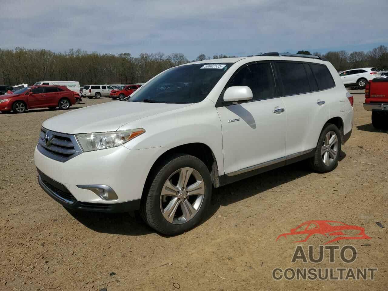 TOYOTA HIGHLANDER 2013 - 5TDYK3EH9DS115678