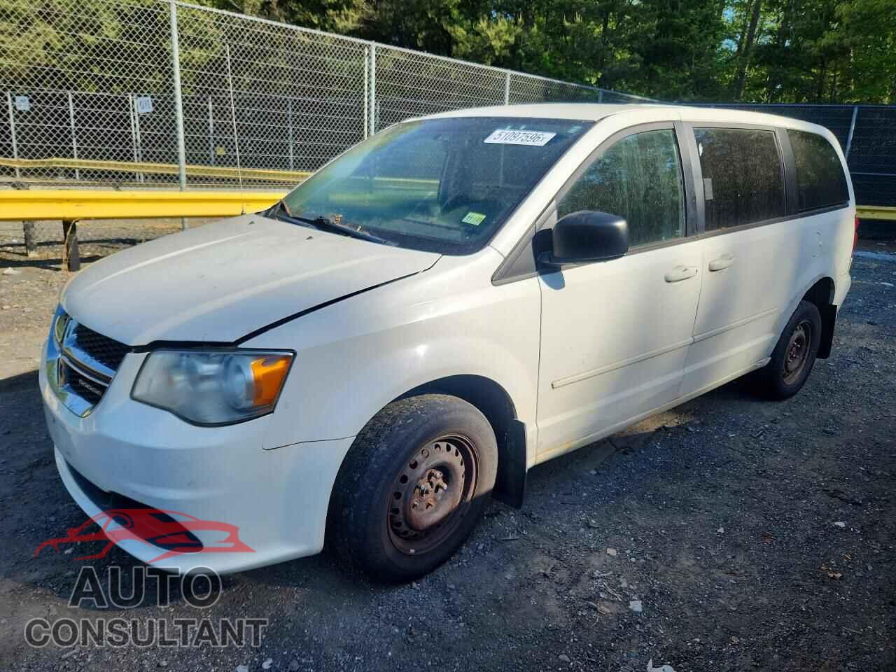 DODGE CARAVAN 2012 - 2C4RDGBG0CR203589