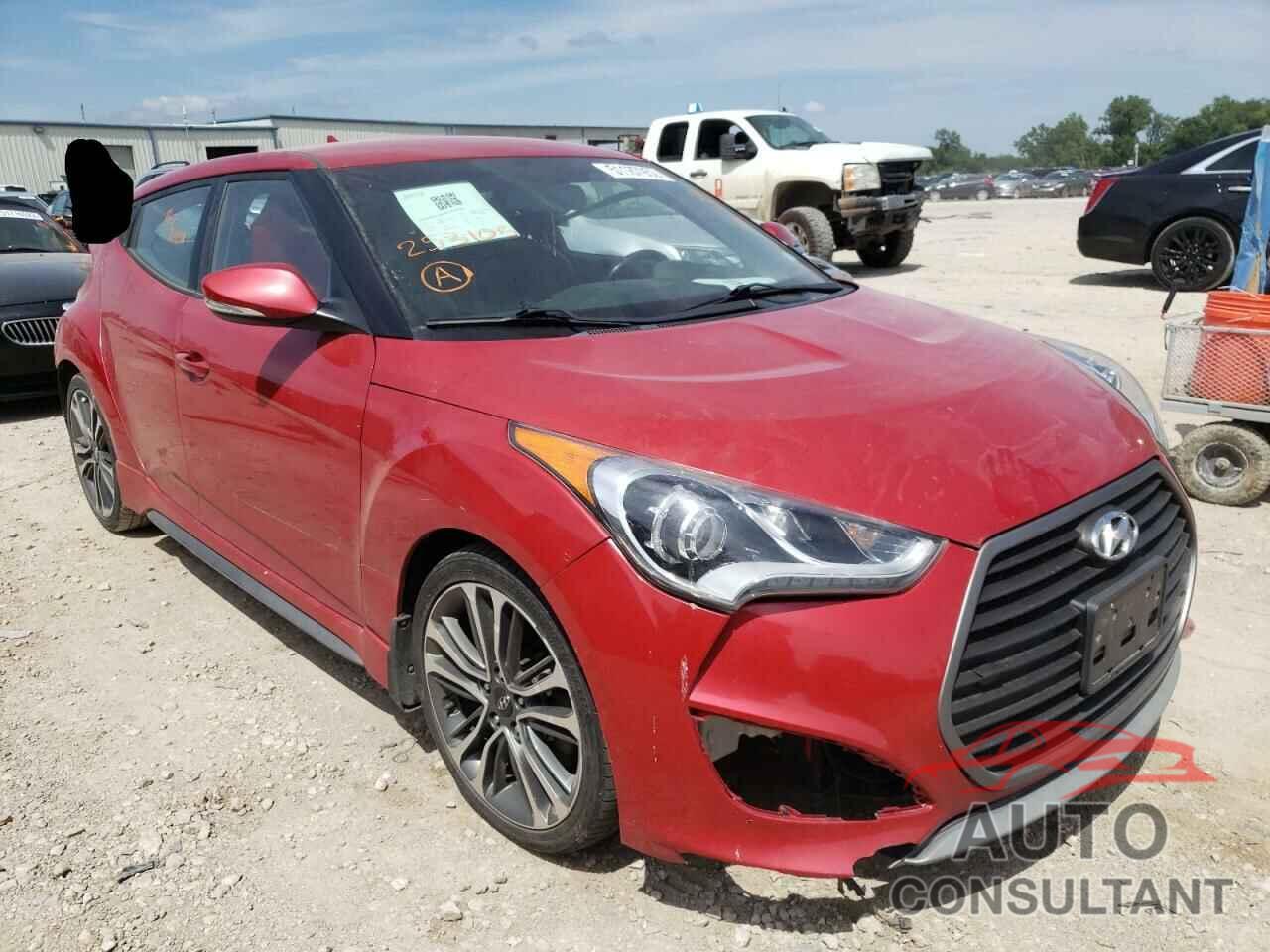 HYUNDAI VELOSTER 2016 - KMHTC6AE5GU253105