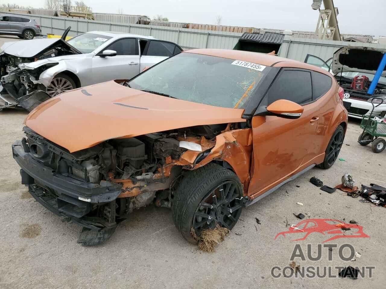HYUNDAI VELOSTER 2015 - KMHTC6AE7FU243223
