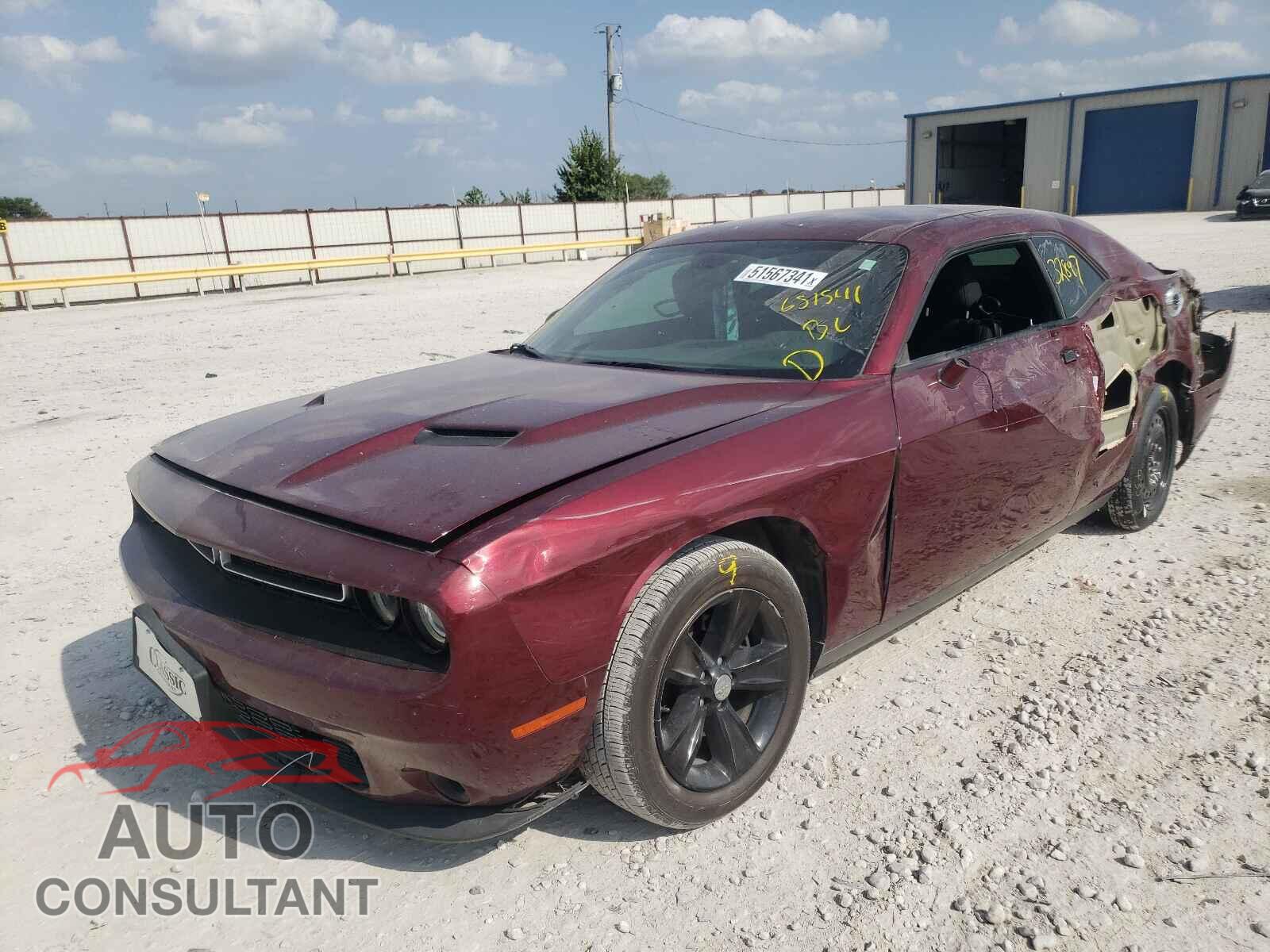 DODGE CHALLENGER 2017 - 2C3CDZAG3HH651541