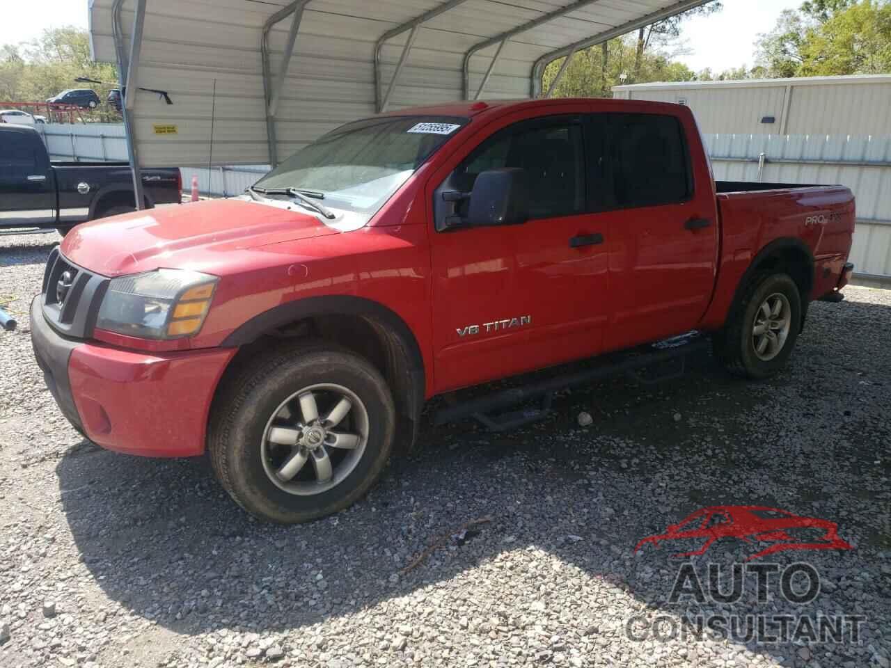 NISSAN TITAN 2012 - 1N6AA0ECXCN323299