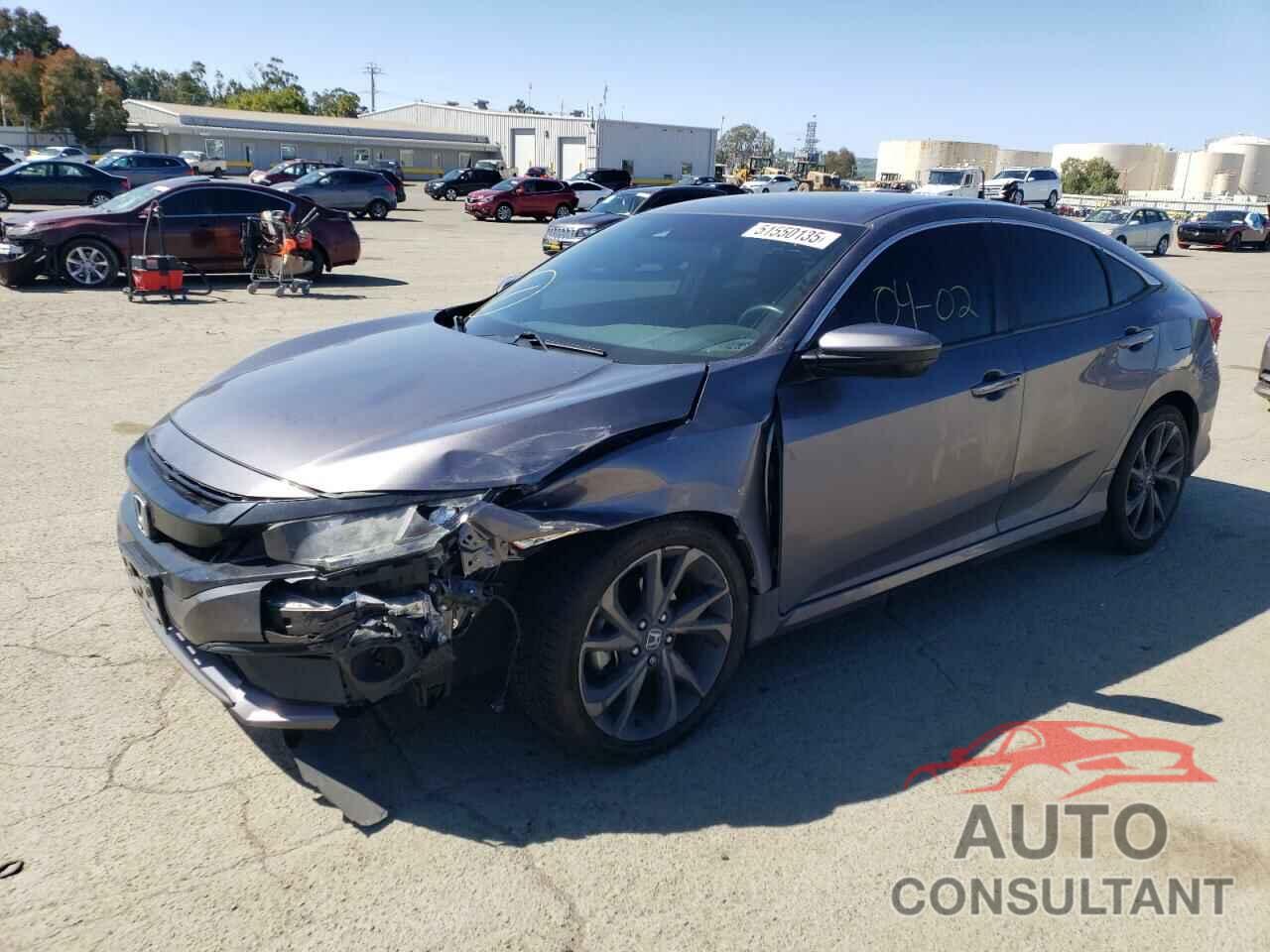 HONDA CIVIC 2020 - 19XFC2F80LE216629