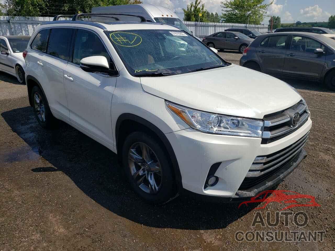 TOYOTA HIGHLANDER 2017 - 5TDDZRFH9HS462025