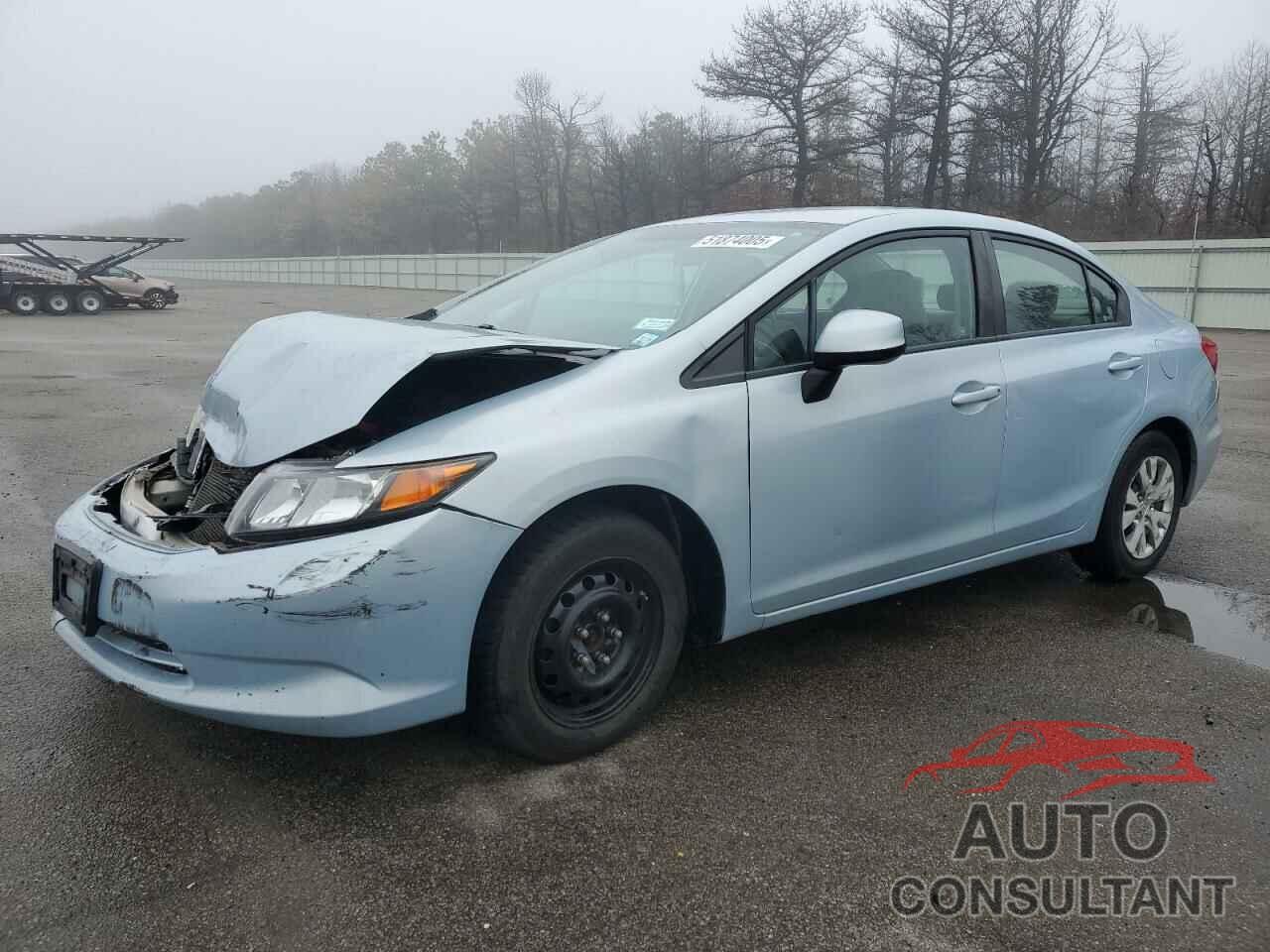 HONDA CIVIC 2012 - 19XFB2F54CE333848