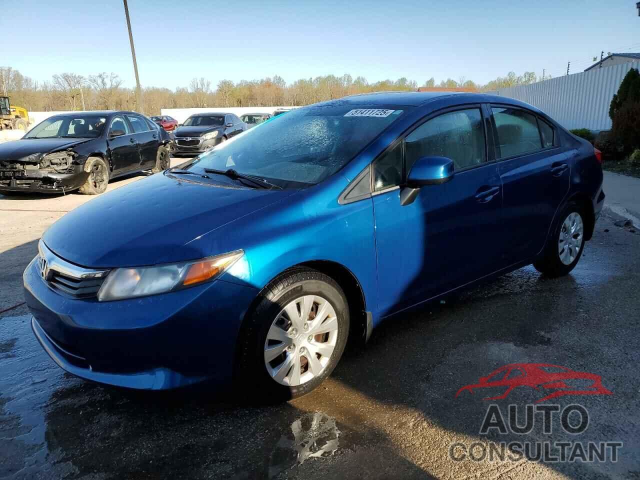 HONDA CIVIC 2012 - 19XFB2F52CE038750