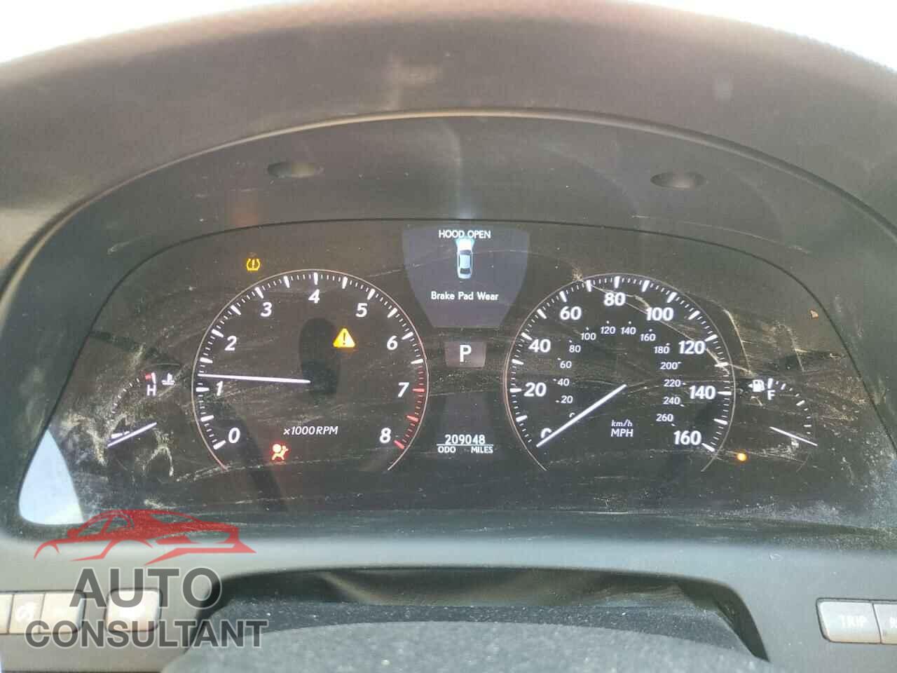 LEXUS LS460 2010 - JTHBL5EF7A5101341