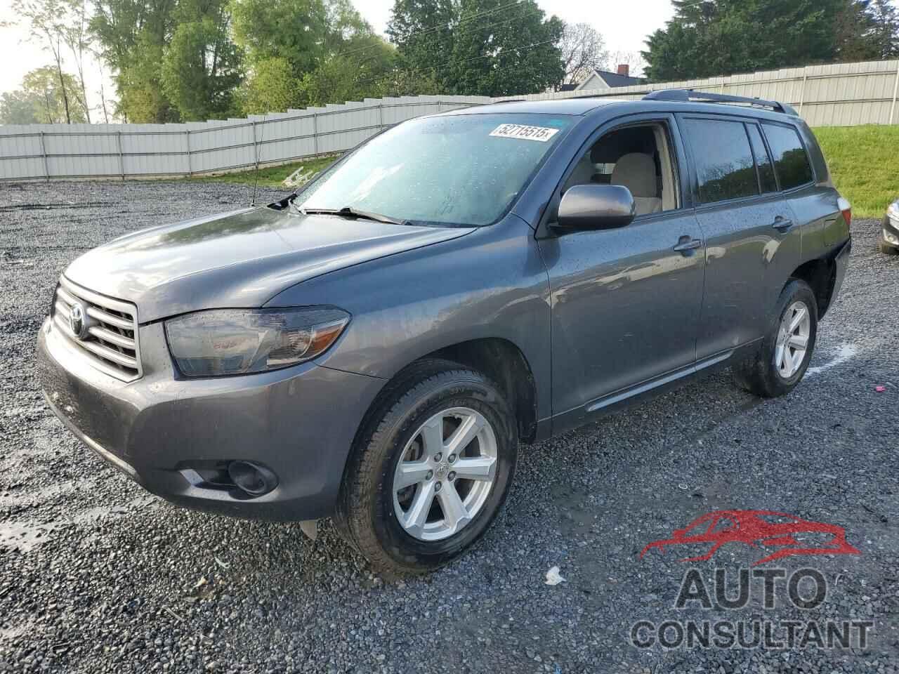 TOYOTA HIGHLANDER 2009 - JTEDA41A792006601
