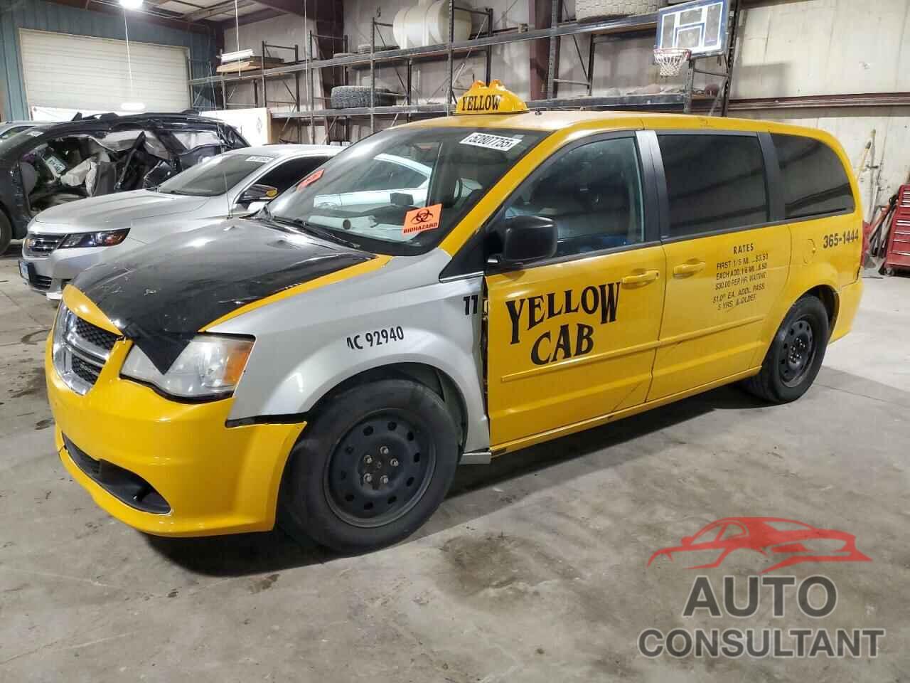 DODGE CARAVAN 2013 - 2C4RDGBG2DR600500
