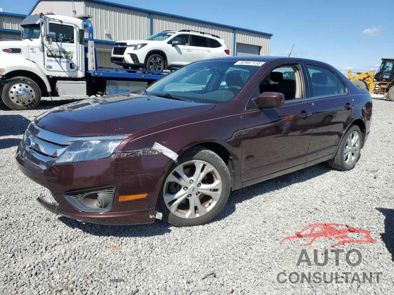 FORD FUSION 2012 - 3FAHP0HA6CR192790