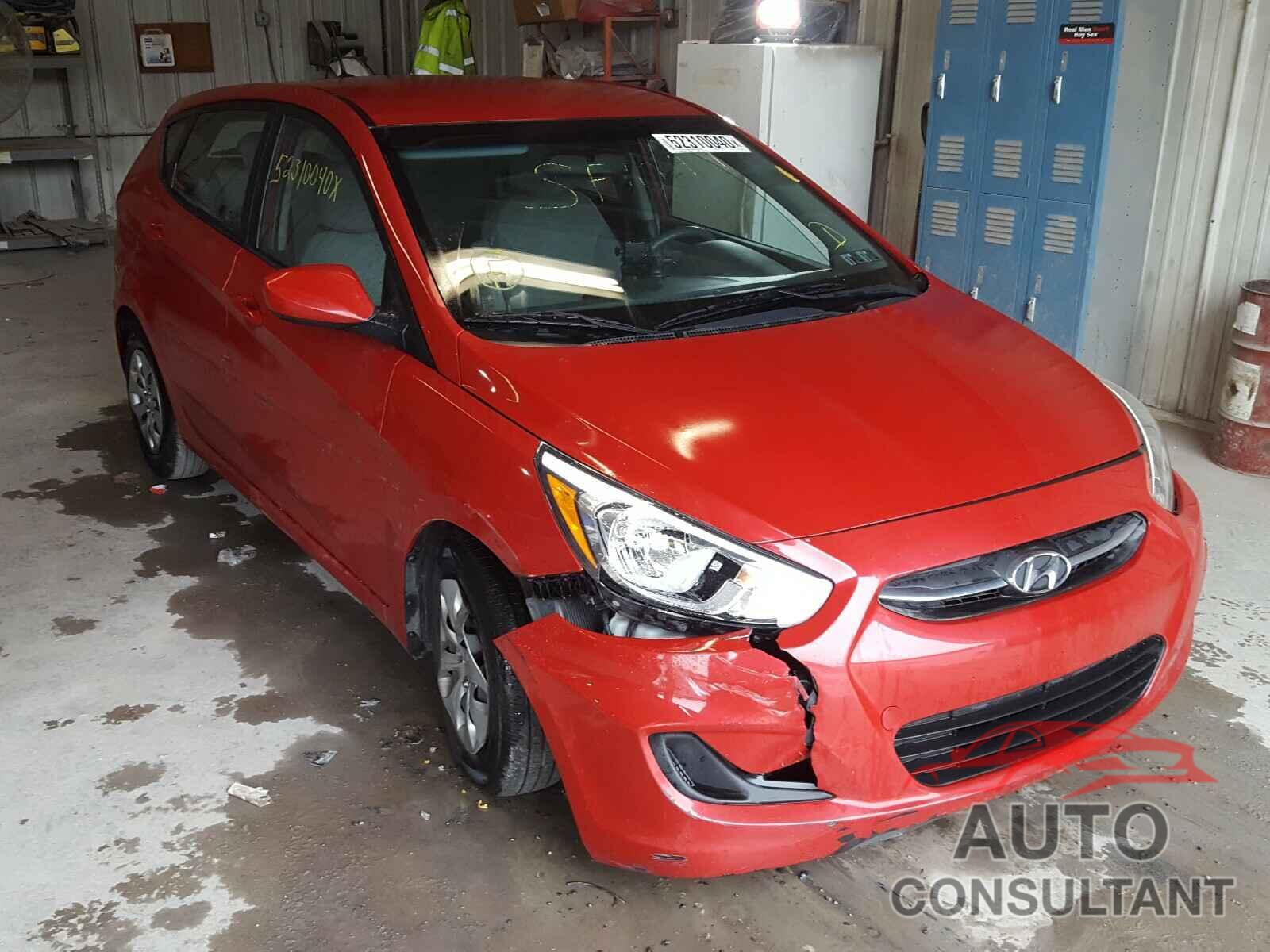 HYUNDAI ACCENT 2017 - KMHCT5AEXHU316081