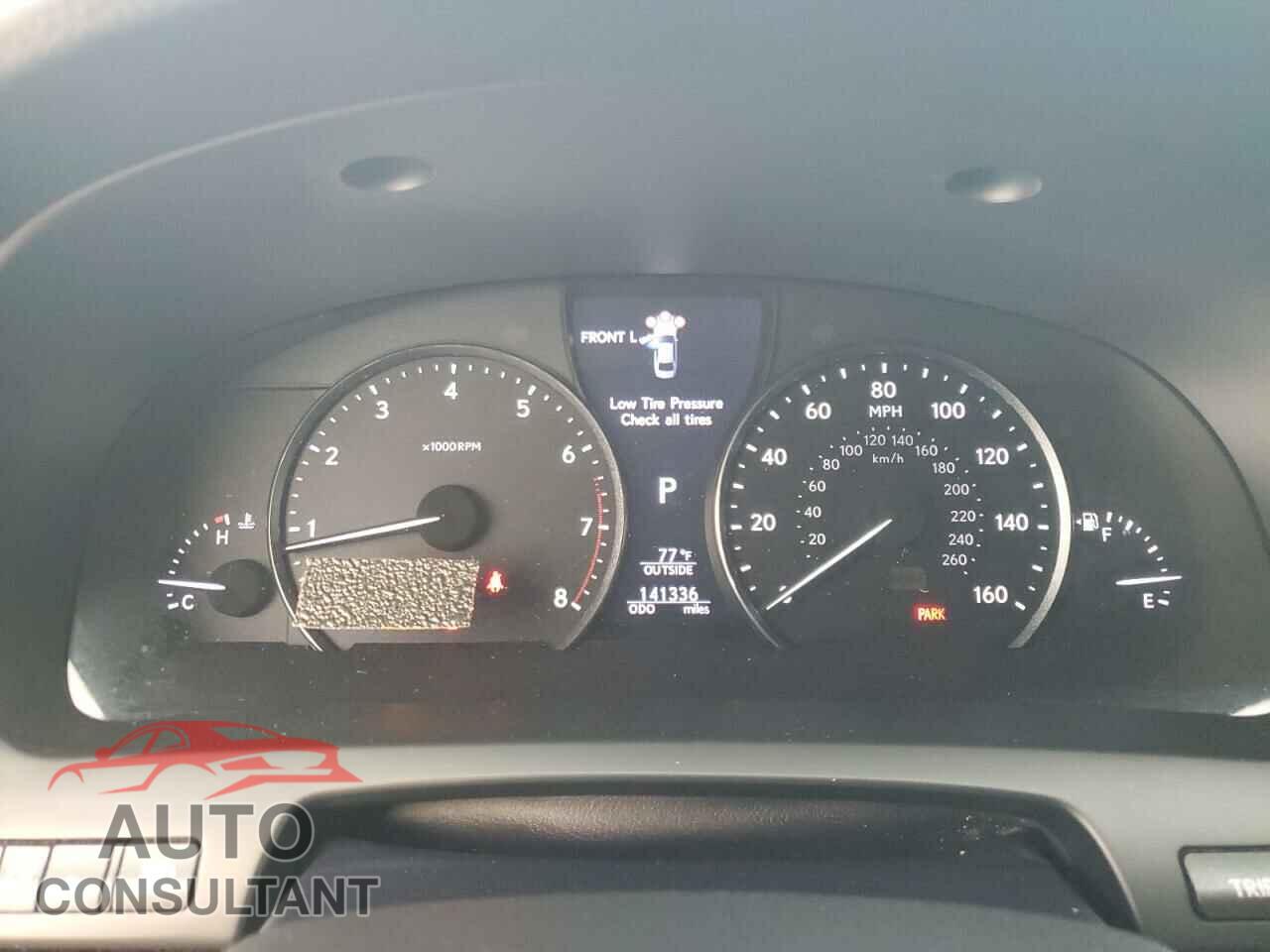 LEXUS LS460 2013 - JTHBL5EF6D5114490