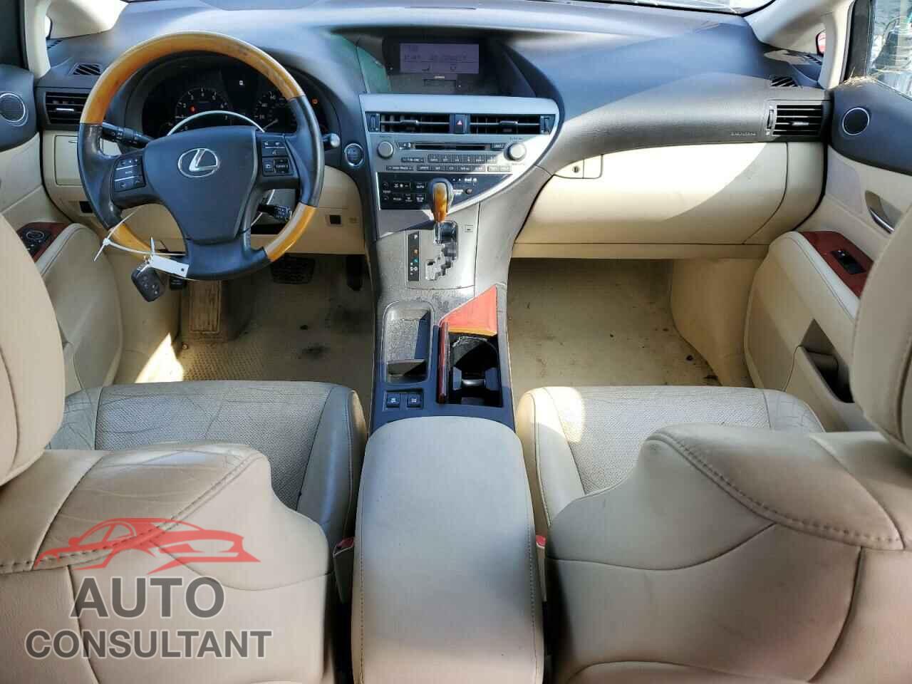 LEXUS RX350 2012 - 2T2BK1BA6CC144673