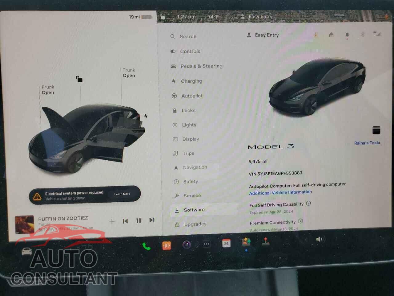 TESLA MODEL 3 2023 - 5YJ3E1EA6PF553883