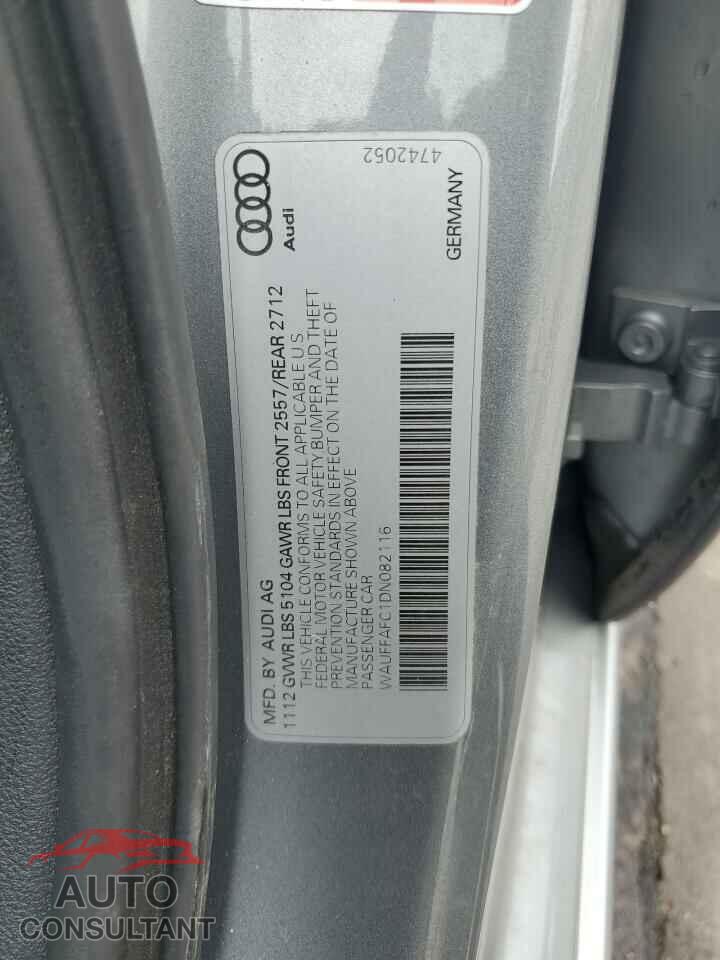 AUDI A6 2013 - WAUFFAFC1DN082116