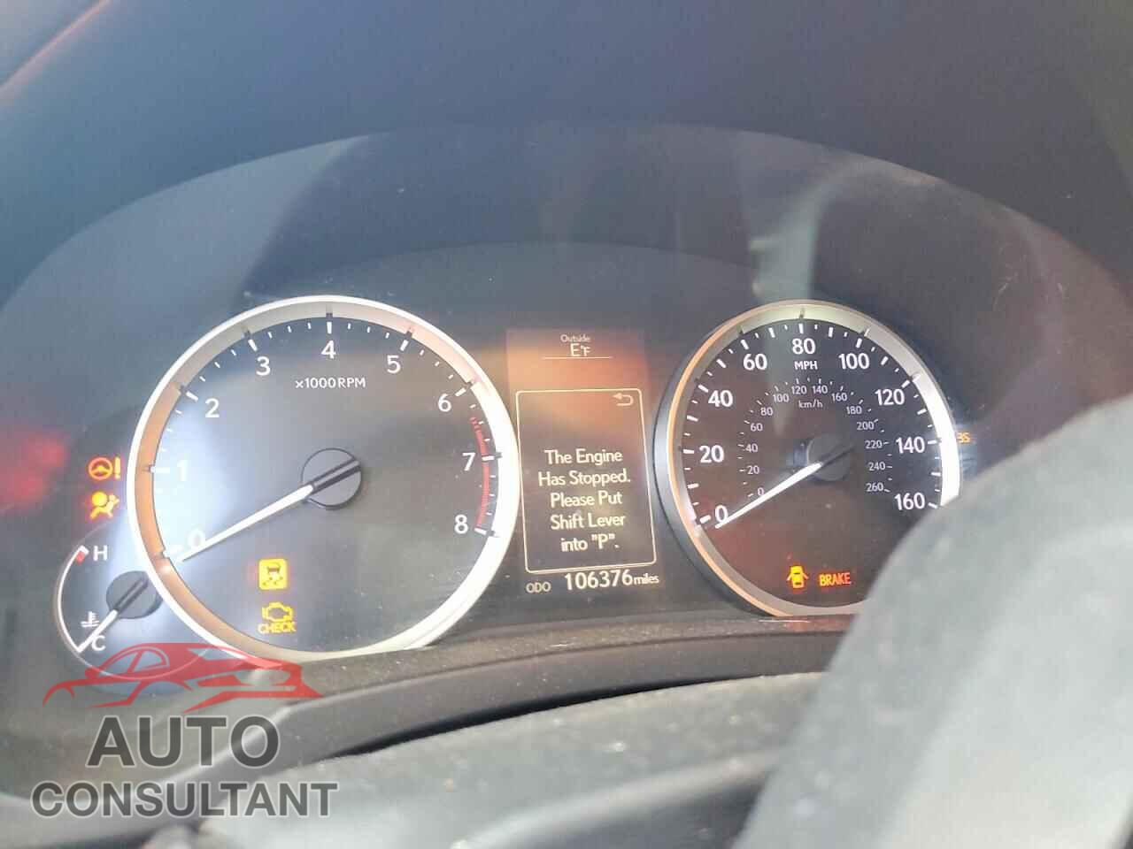 LEXUS IS 2014 - JTHBF1D29E5033077