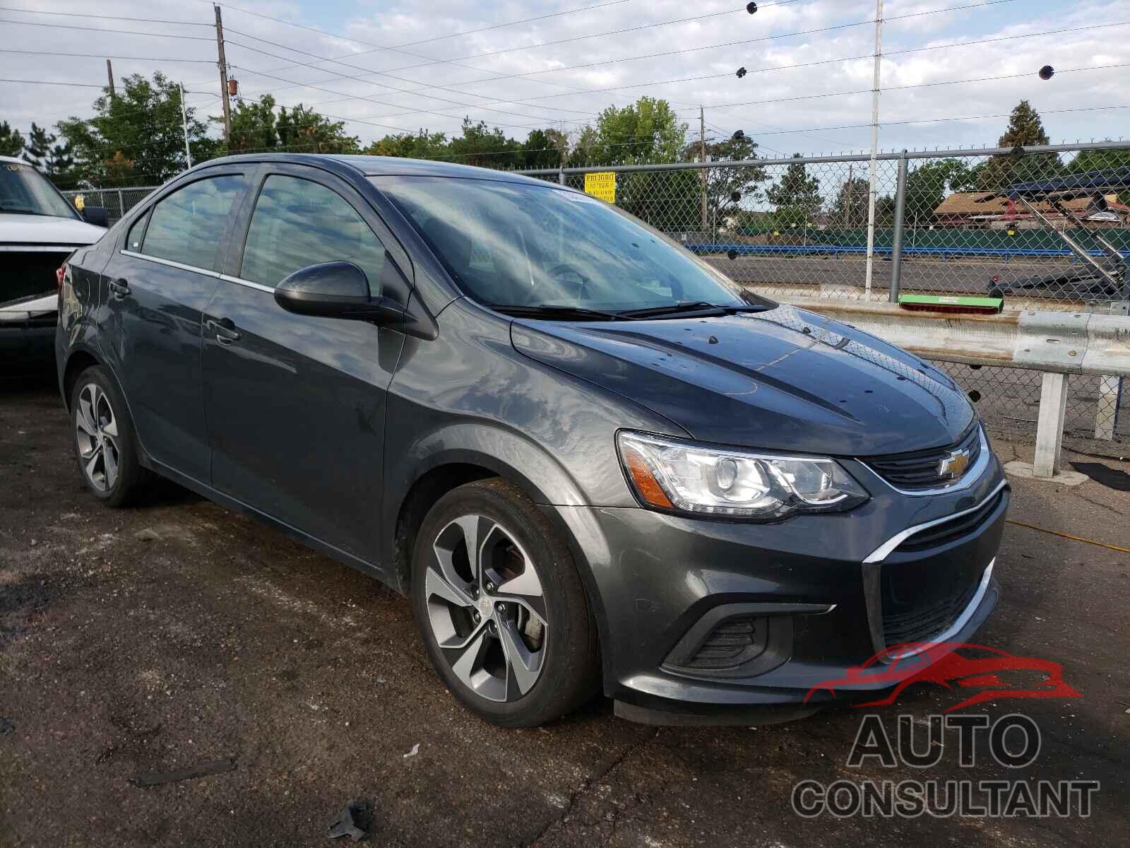 CHEVROLET SONIC 2019 - 1G1JF5SB9K4124139