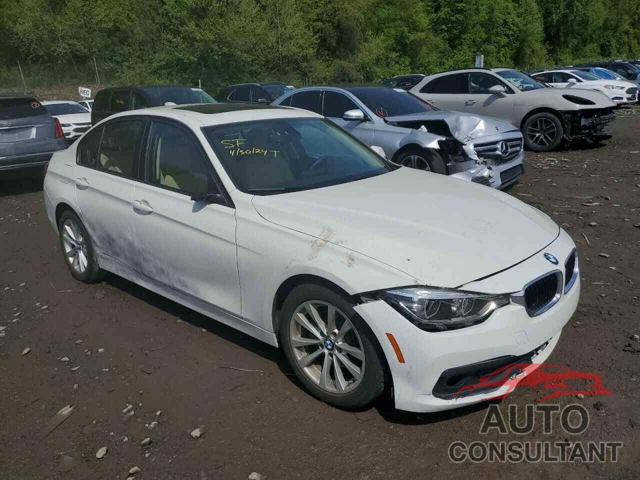 BMW 3 SERIES 2018 - WBA8A9C57JAH14828