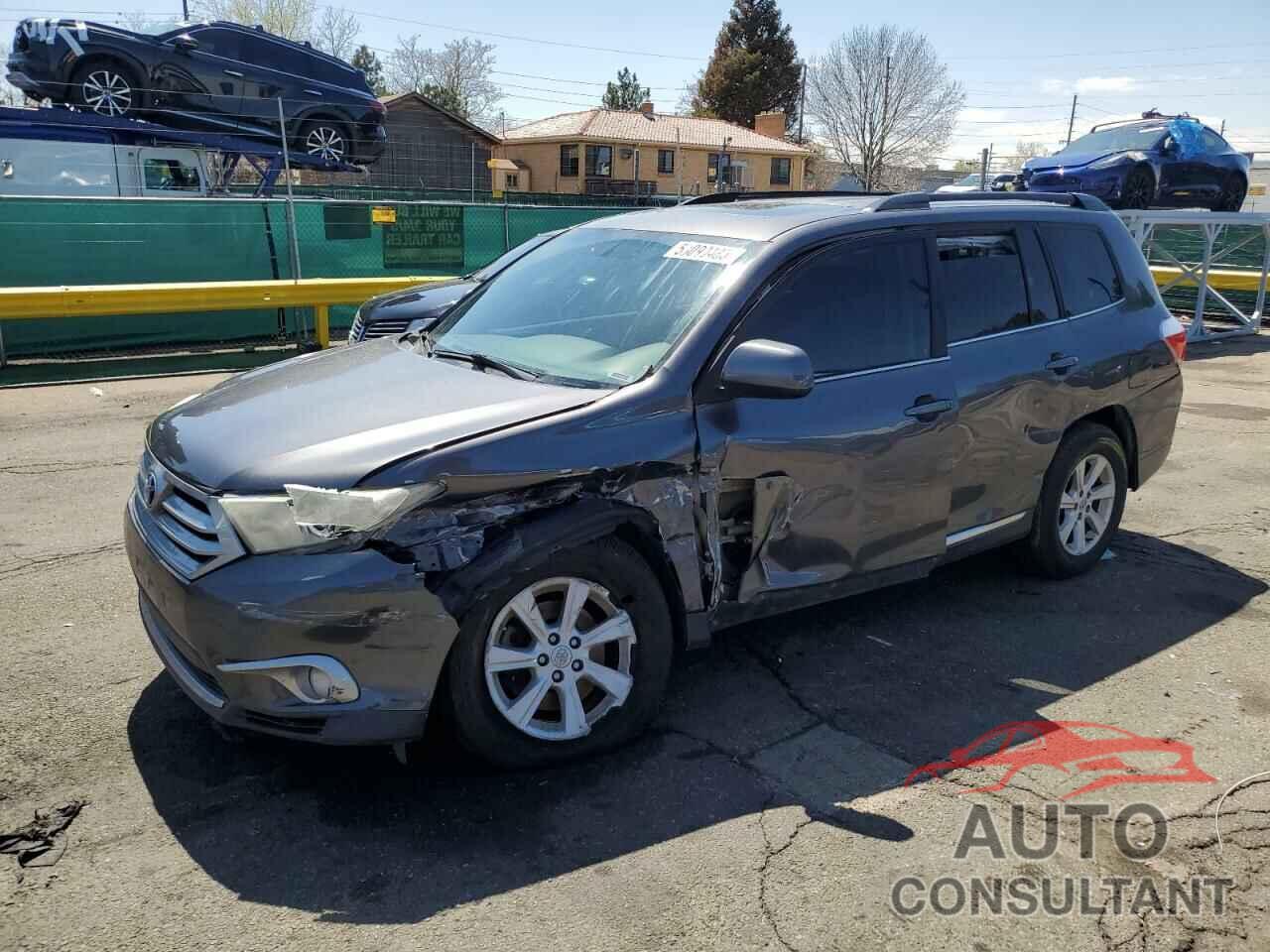 TOYOTA HIGHLANDER 2013 - 5TDBK3EH5DS276339