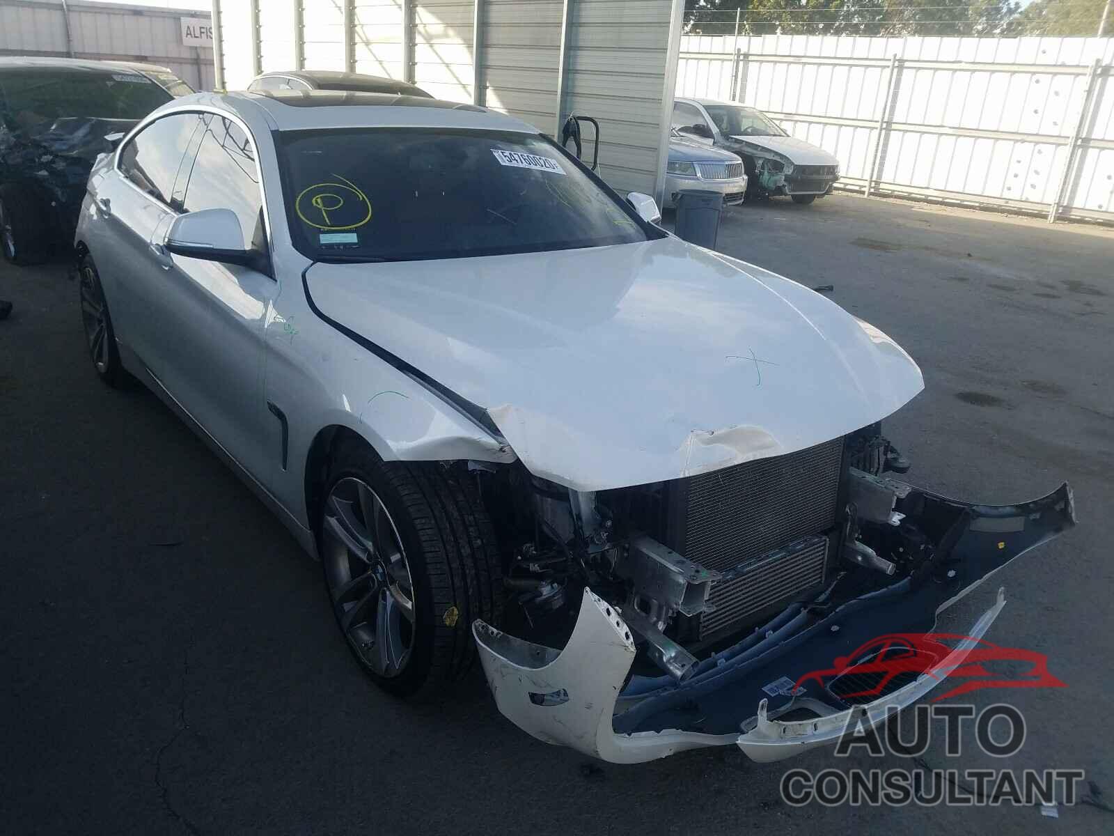 BMW 4 SERIES 2016 - WBA4A9C5XGG695452