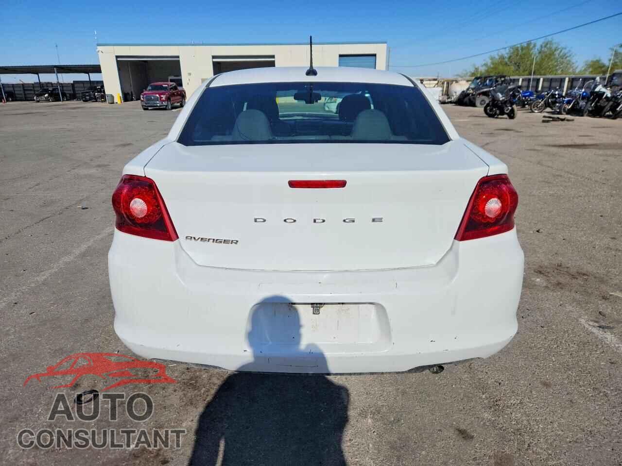 DODGE AVENGER 2013 - 1C3CDZAB2DN541103
