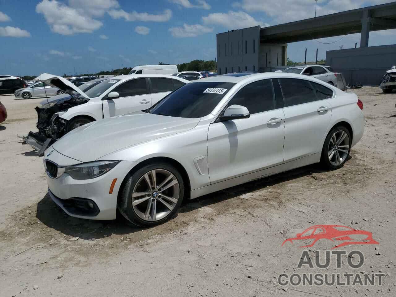 BMW 4 SERIES 2018 - WBA4J1C57JBG77211