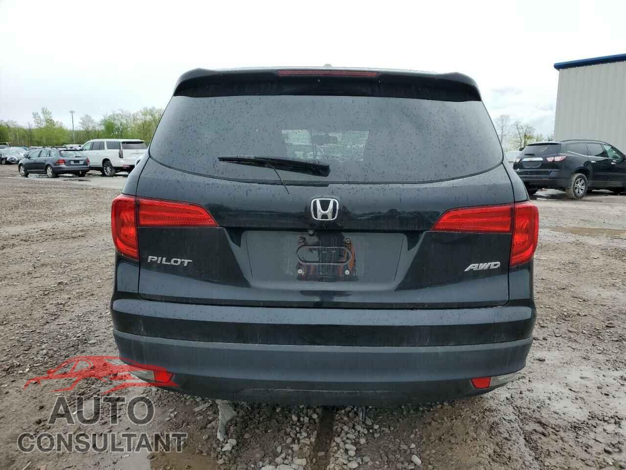 HONDA PILOT 2017 - 5FNYF6H58HB093318