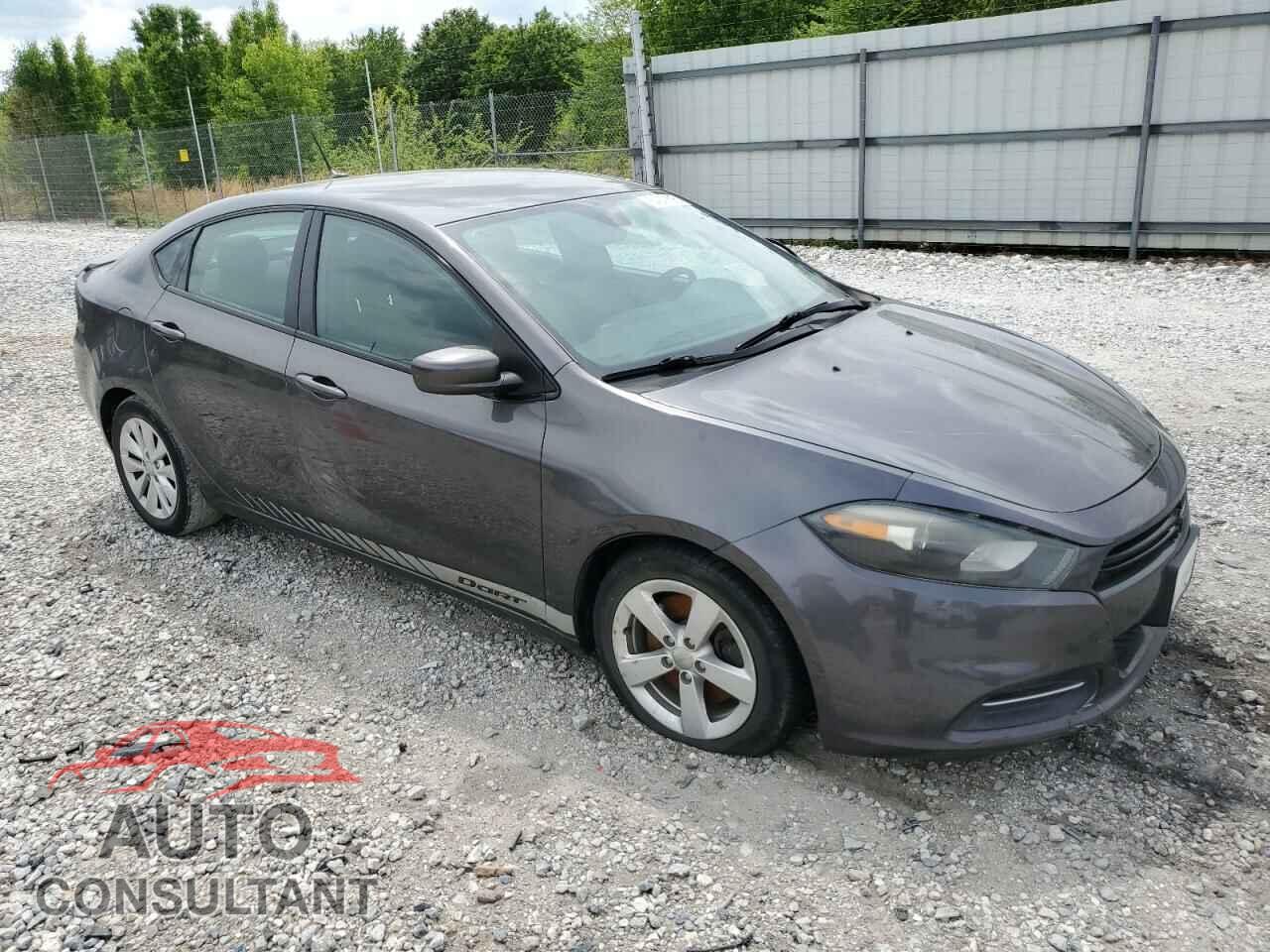 DODGE DART 2015 - 1C3CDFBB3FD310457