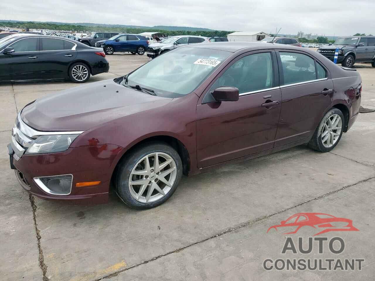 FORD FUSION 2012 - 3FAHP0JG0CR340009