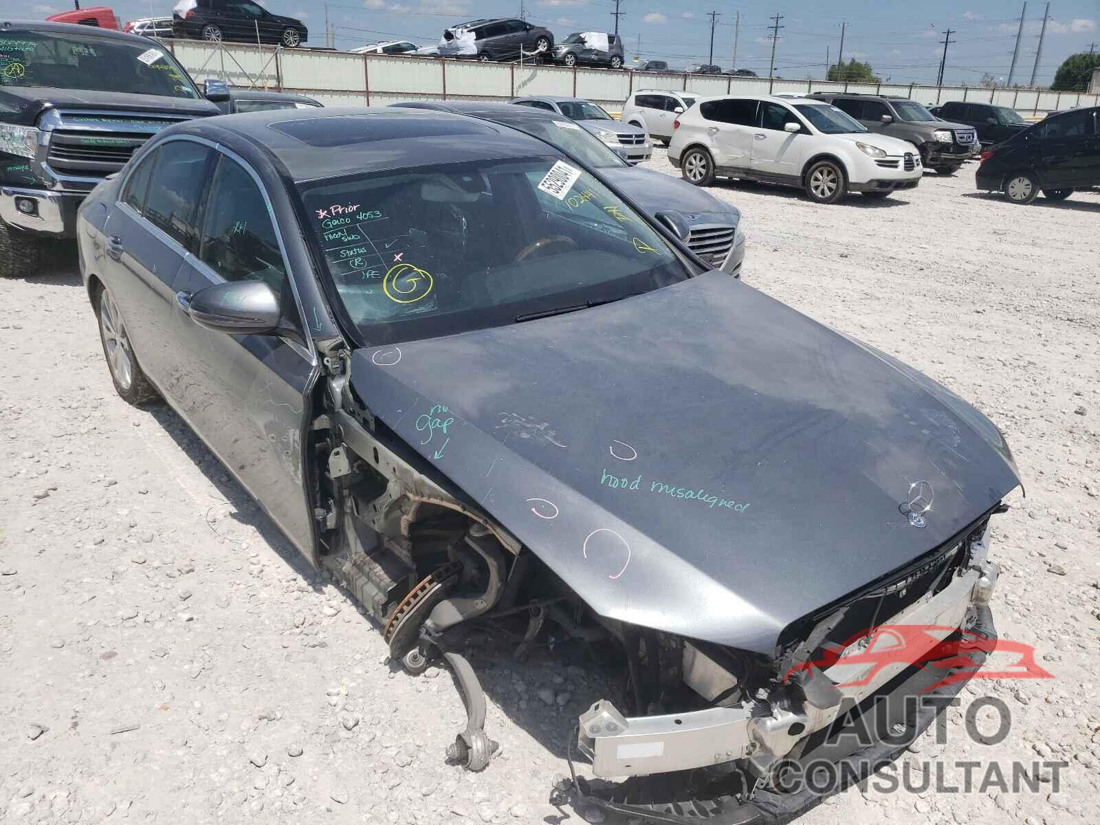 MERCEDES-BENZ E-CLASS 2017 - WDDZF4JB0HA102441