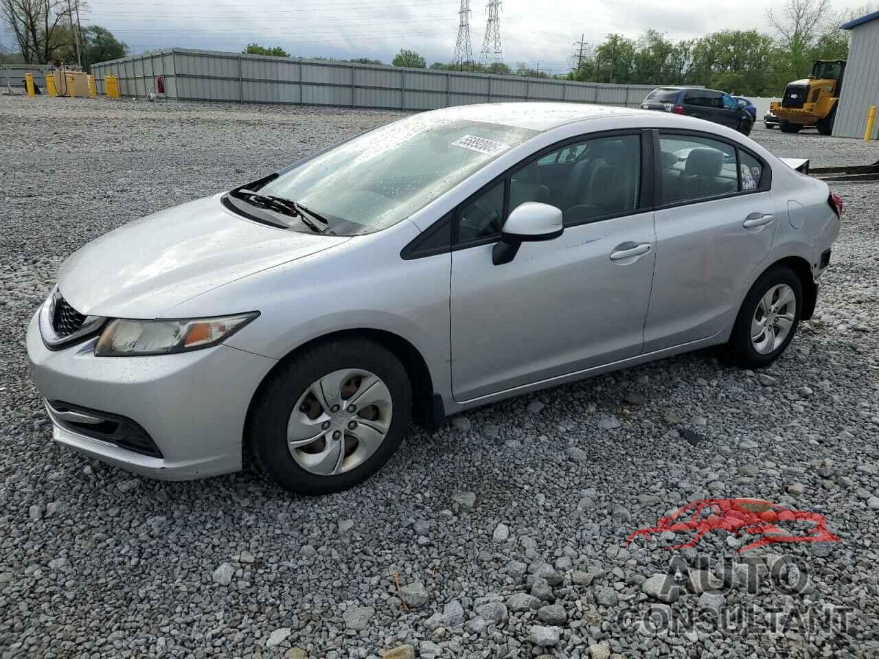 HONDA CIVIC 2013 - 19XFB2F55DE097549