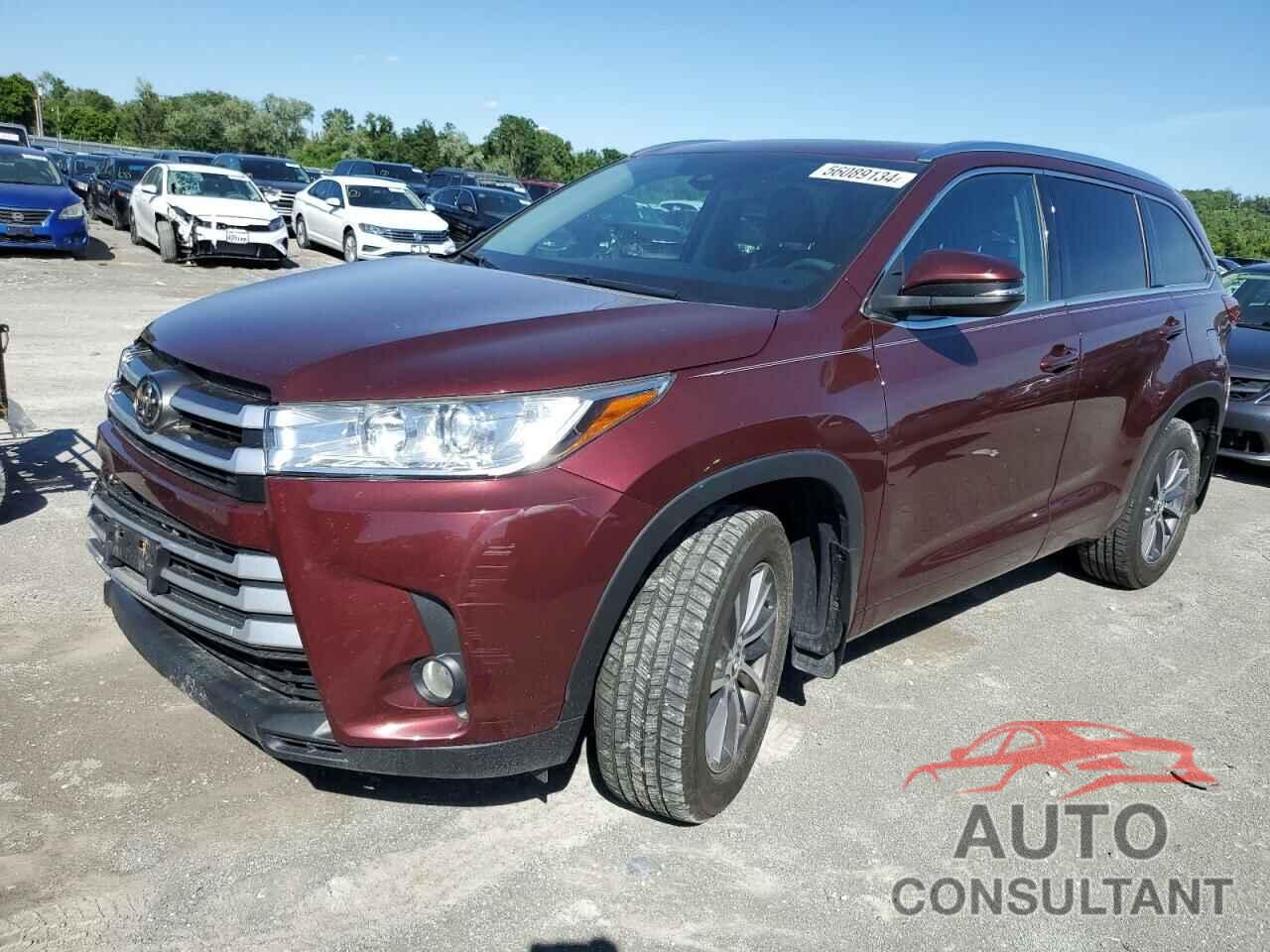 TOYOTA HIGHLANDER 2017 - 5TDJZRFHXHS468418