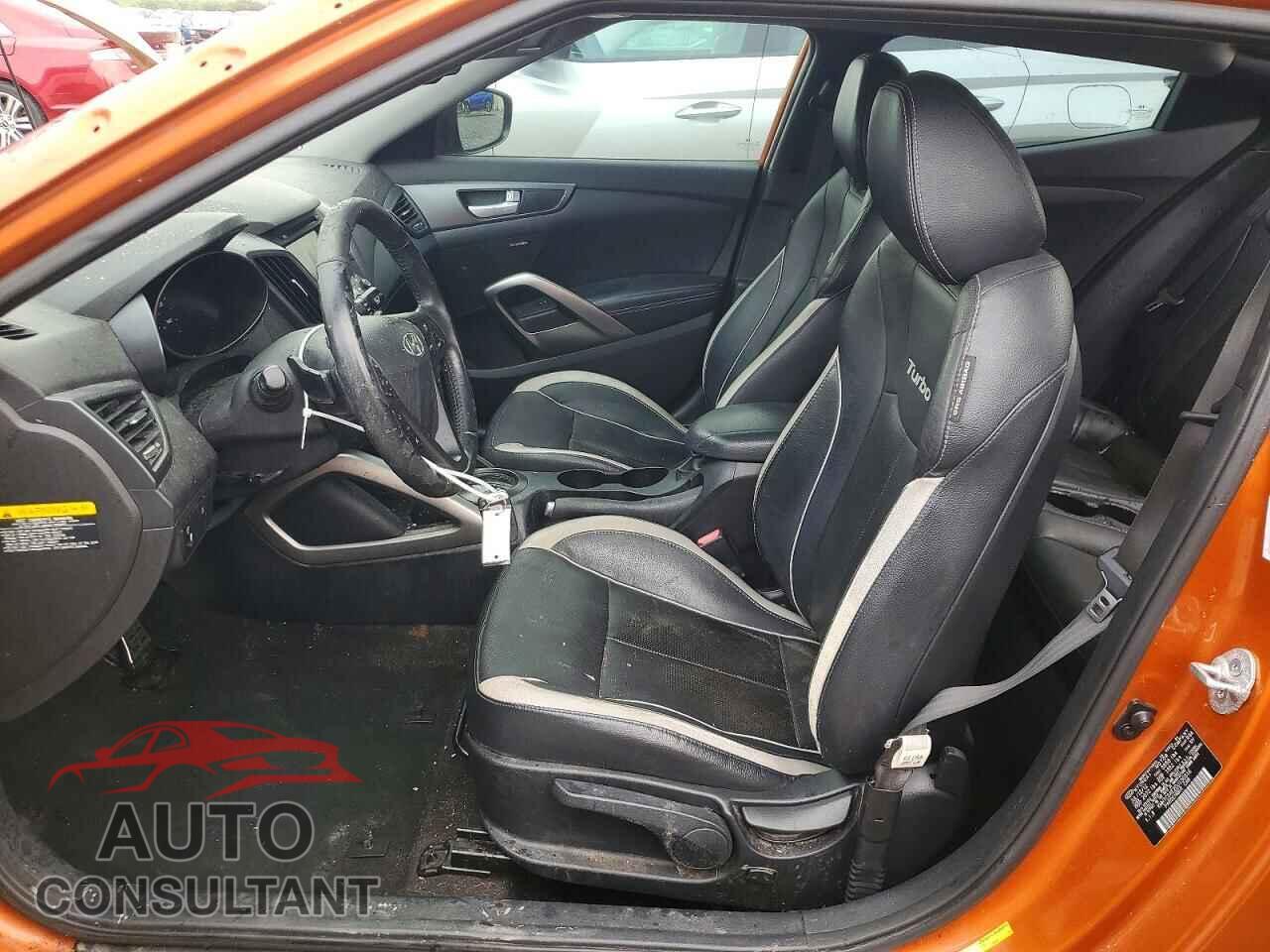 HYUNDAI VELOSTER 2013 - KMHTC6AE2DU100516