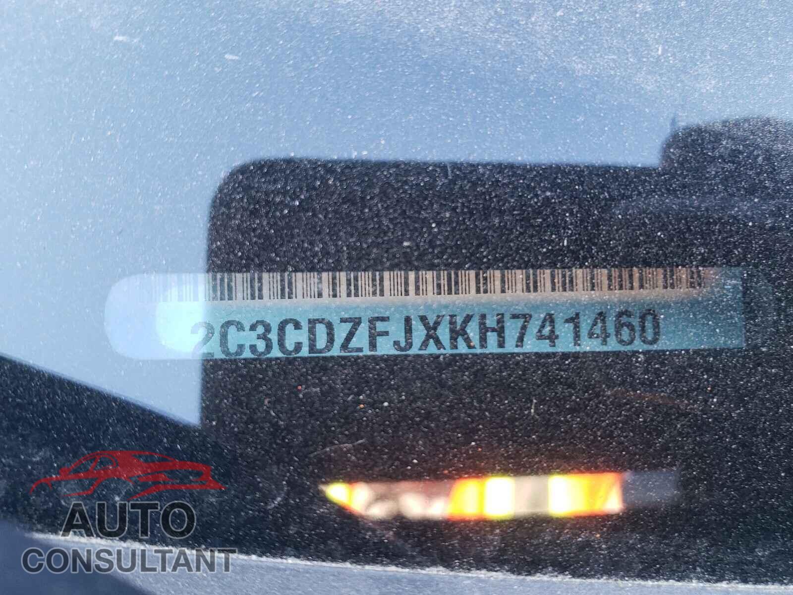 DODGE CHALLENGER 2019 - 2C3CDZFJXKH741460